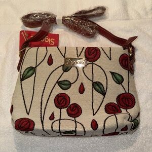Signare Tapestry Crossbody Bag Mackintosh Simple Rose